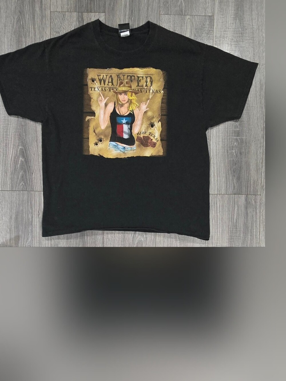 Harley-Davidson of Waco Texas Six Shooter Junction 2017 Graphic T-Shirt XL Black